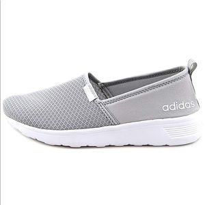adidas | Shoes | Gray Adidas Memory Foam Slip On Trainers | Poshmark